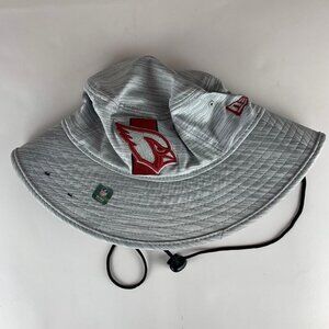 Arizona Cardinals NFL Gray New Era Bucket Hat Unisex One Size